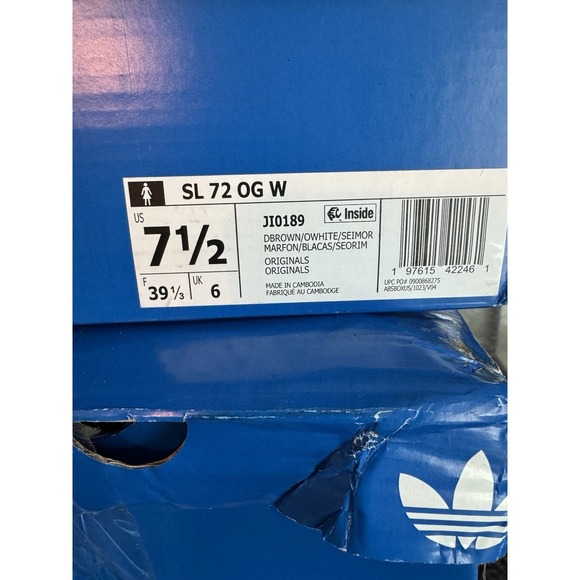 Adidas SL 72 OG Women's Athletic Shoes Black Leopard Casual Sneakers Pick Size - Picture 8 of 12